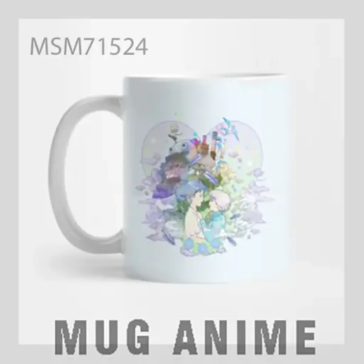 Anime Girl in Magical Fantasy Theme Mug