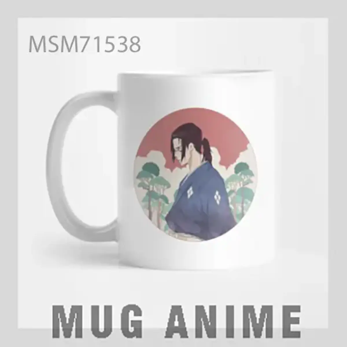 Girl with Red Sun Mug