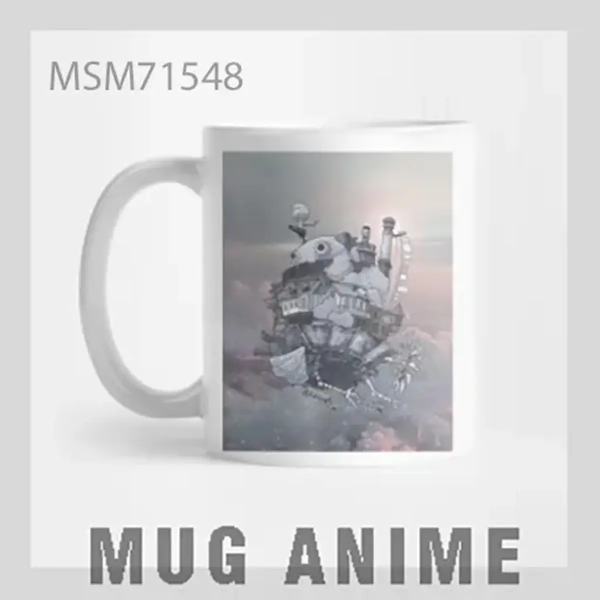 Anime Girl in Mecha Armor Mug