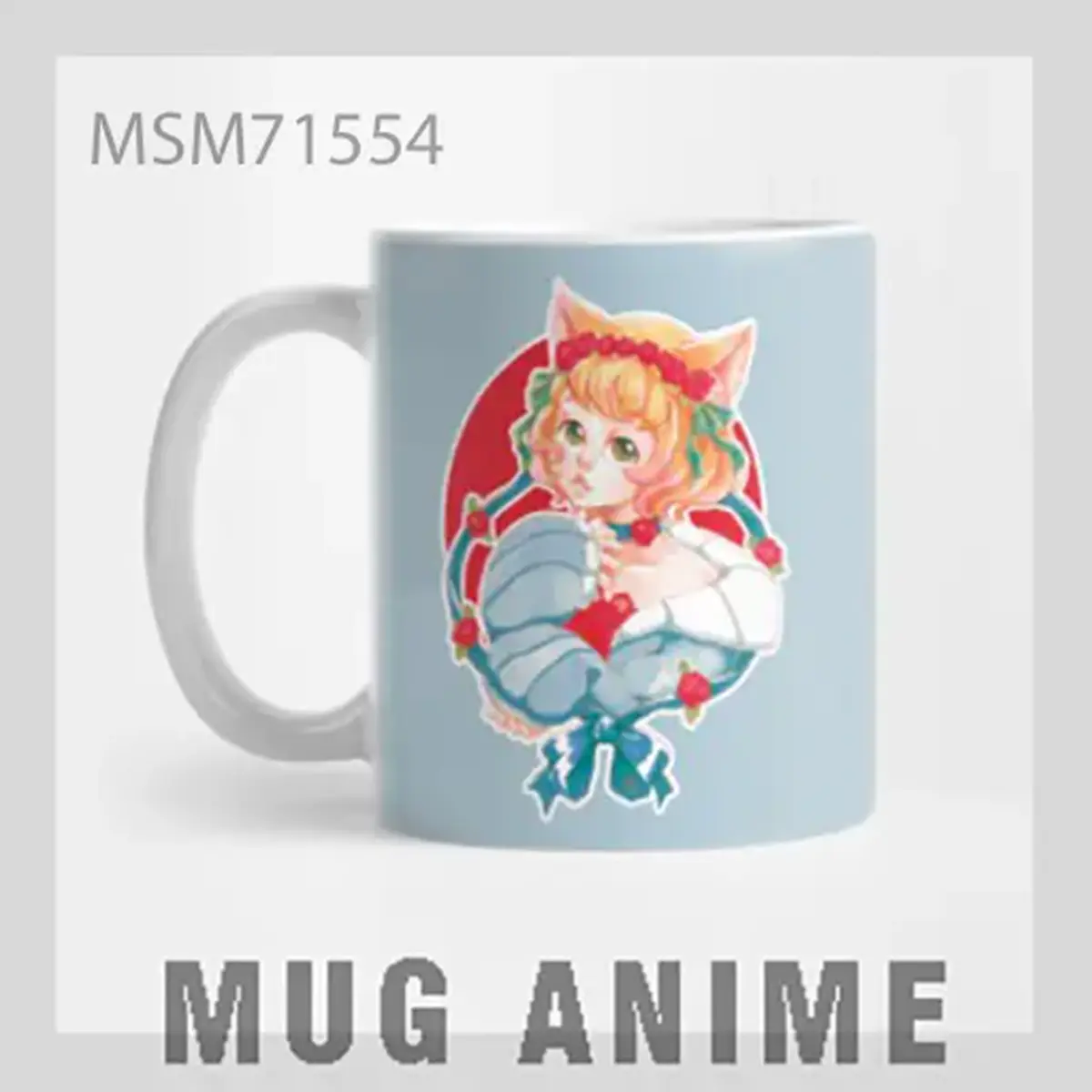 Anime Character (Pink Hair) Mug