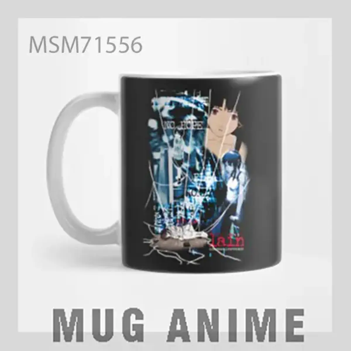 Sci-Fi Anime Character Mug