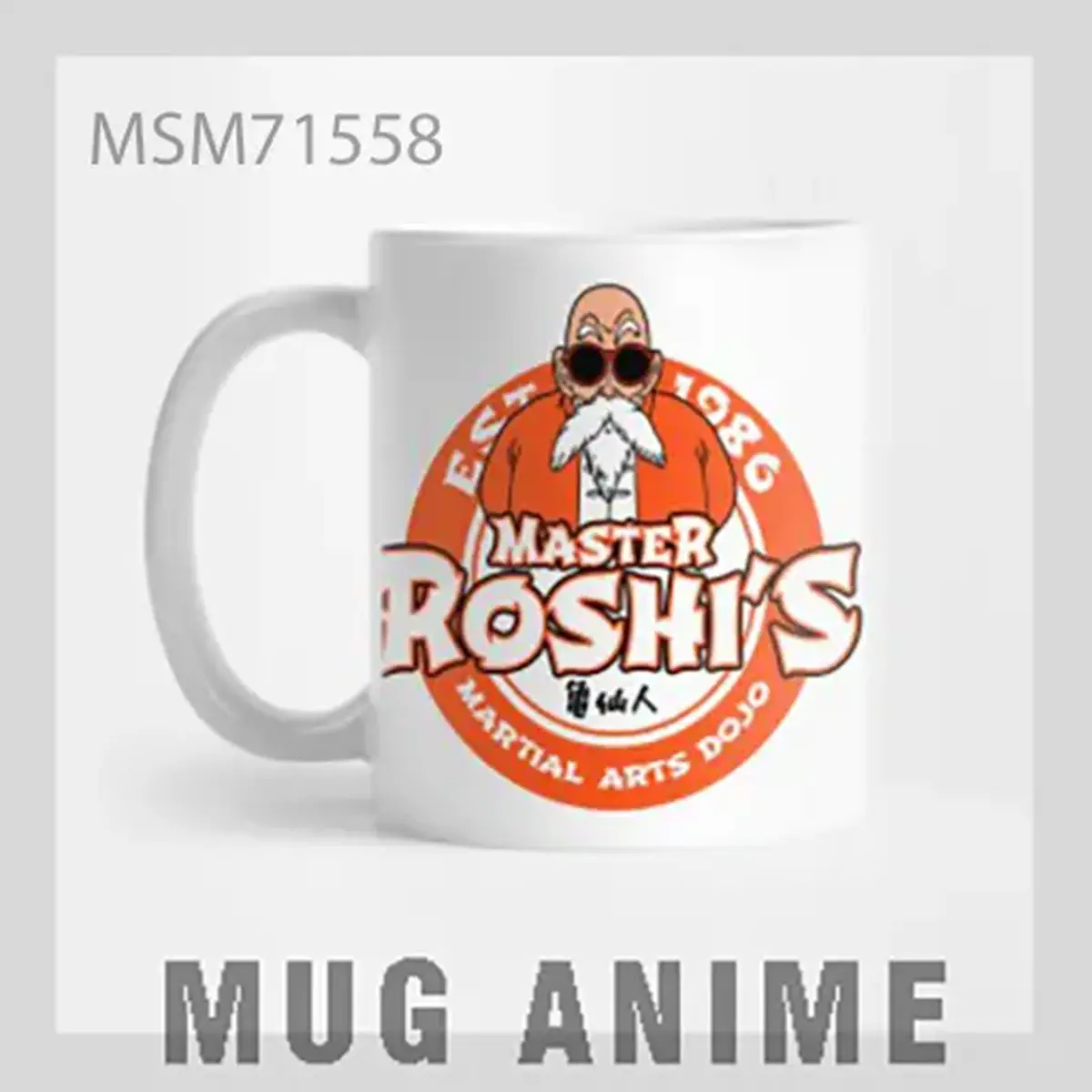 Dragon Ball Master Roshi Mug