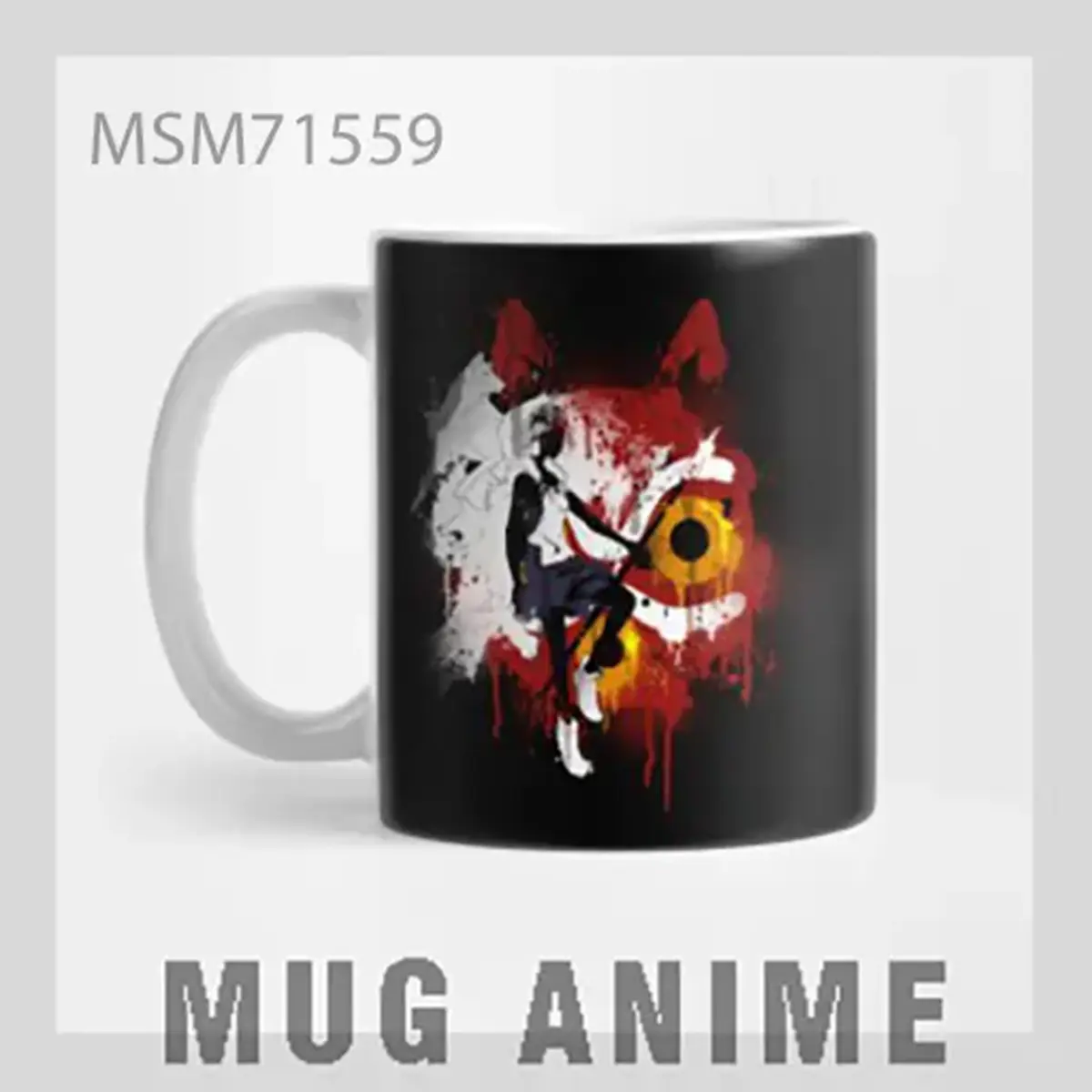 Dark Anime Design Mug