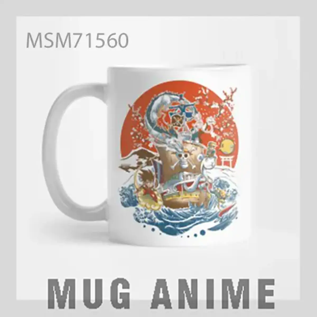 Artistic Wave Pattern Mug