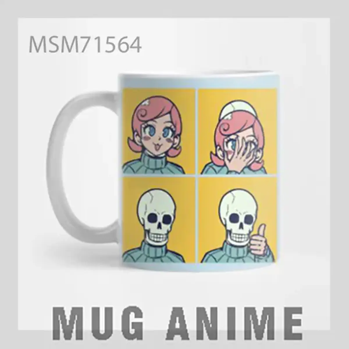 Cute Anime Faces Mug