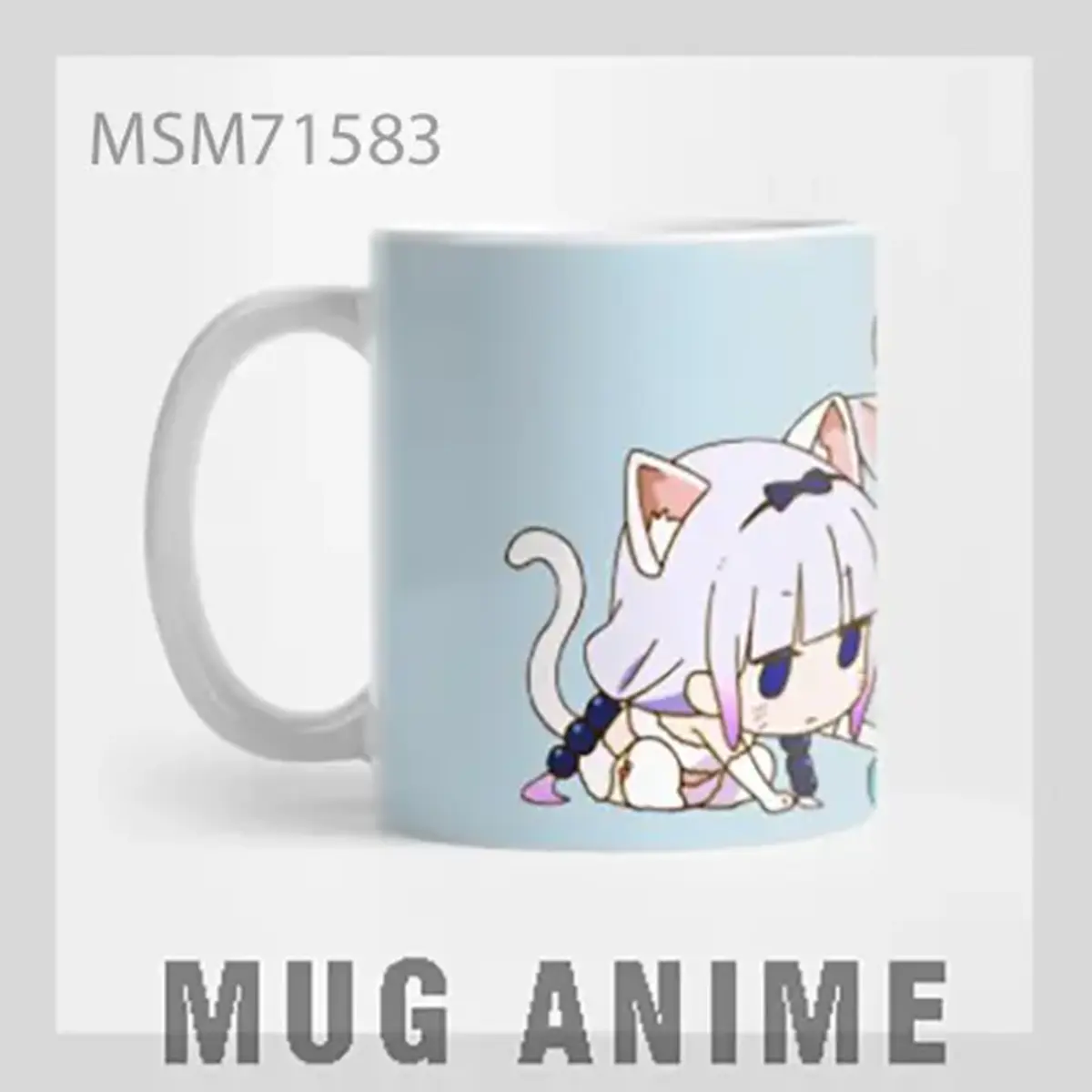 Pastel Anime Girl Mug