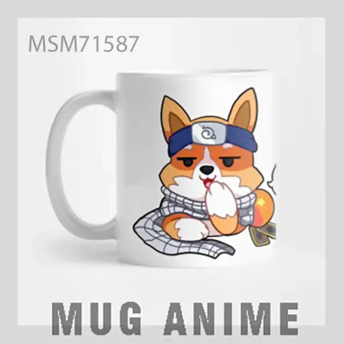 Cute Shiba Inu Anime Mug