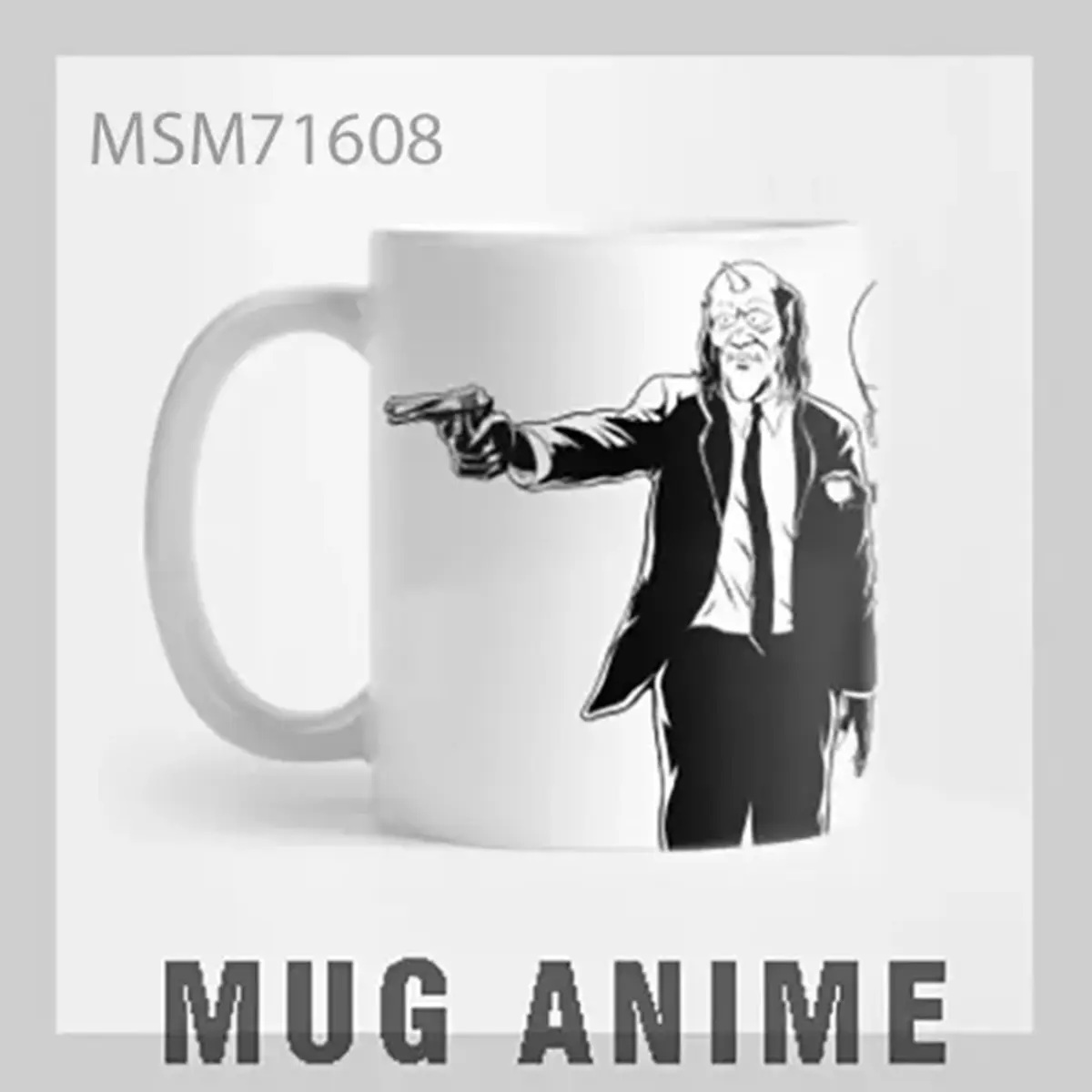 Anime Character Finger Gun Mug