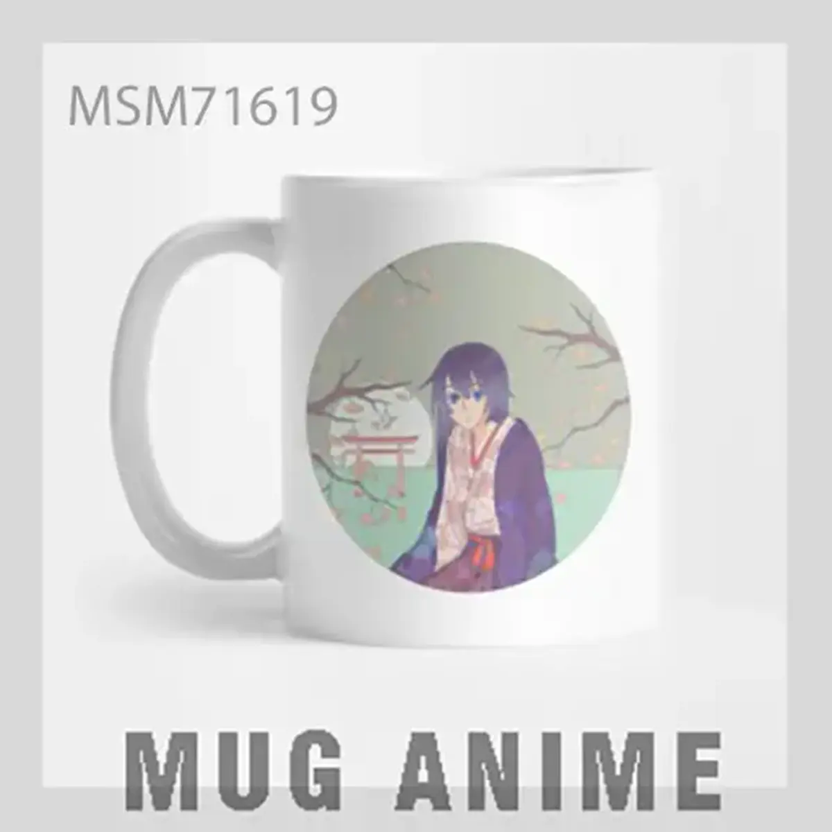 Anime Character Face Mug