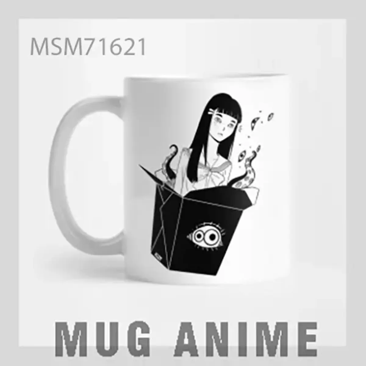 Dark Anime Girl Mug