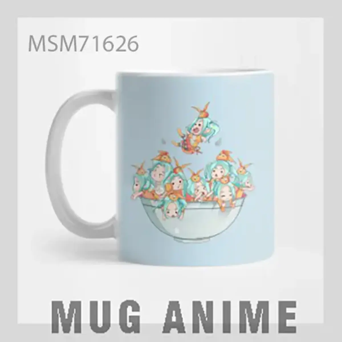 Cute Anime Cake Mug