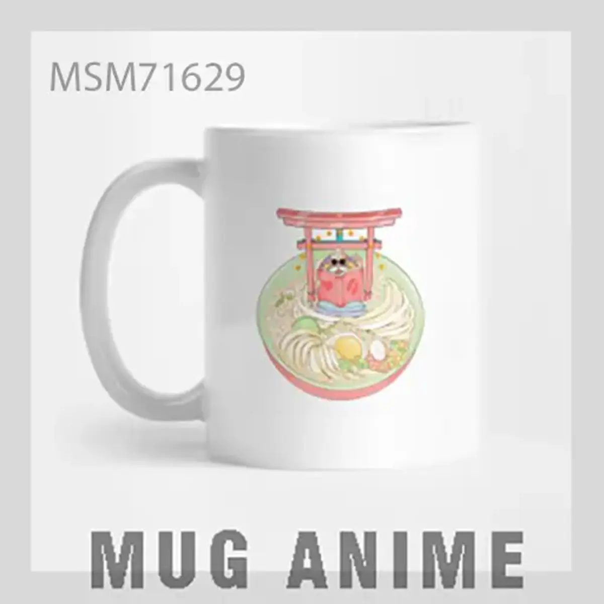 Fish Bowl Anime Design Mug