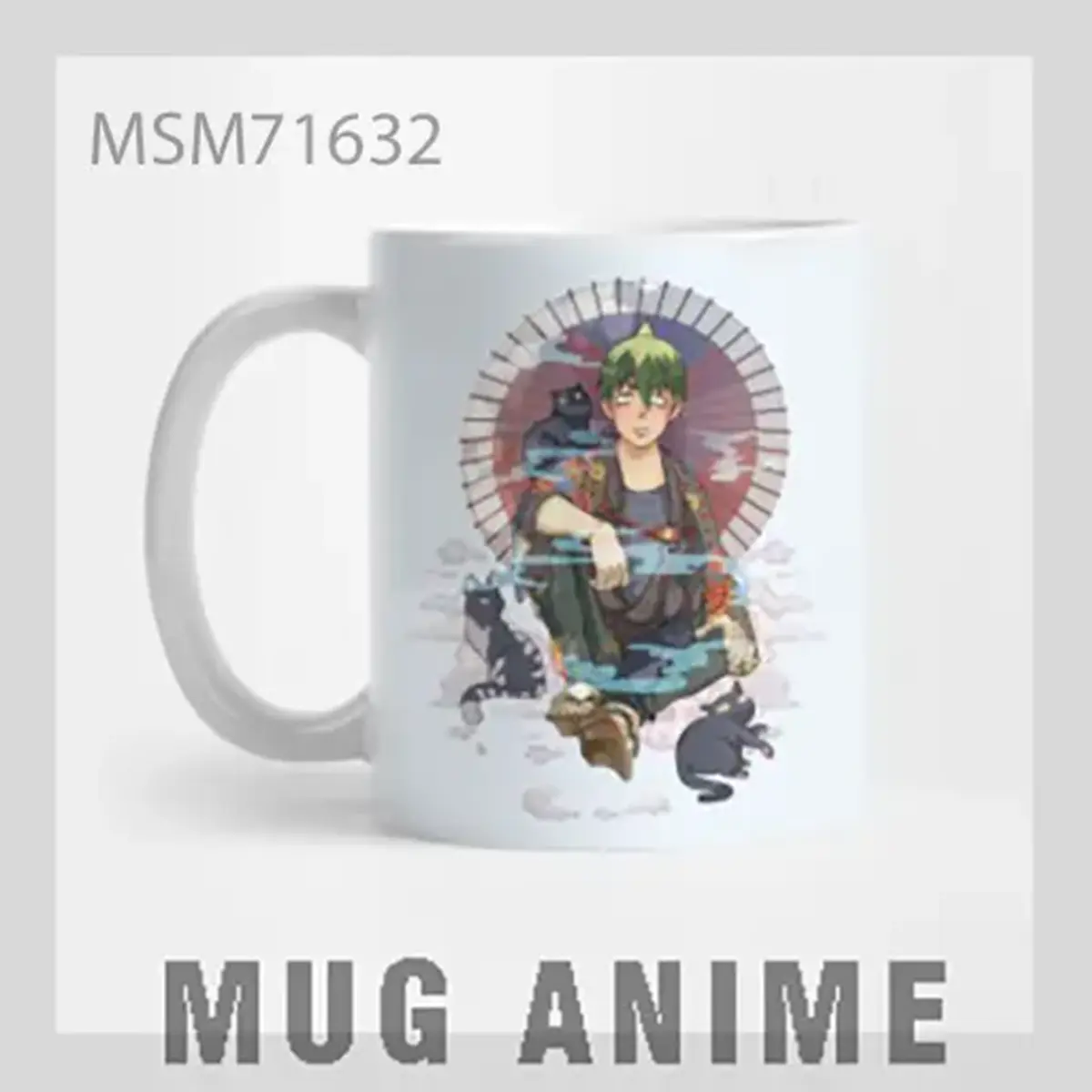 Anime Character Book Mug