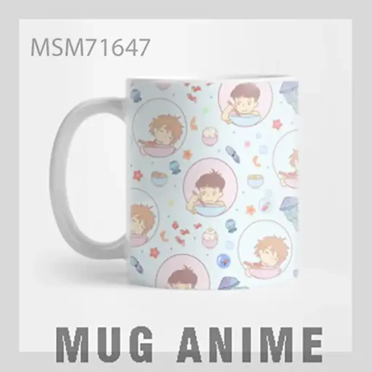 Hedgehog Pattern Mug