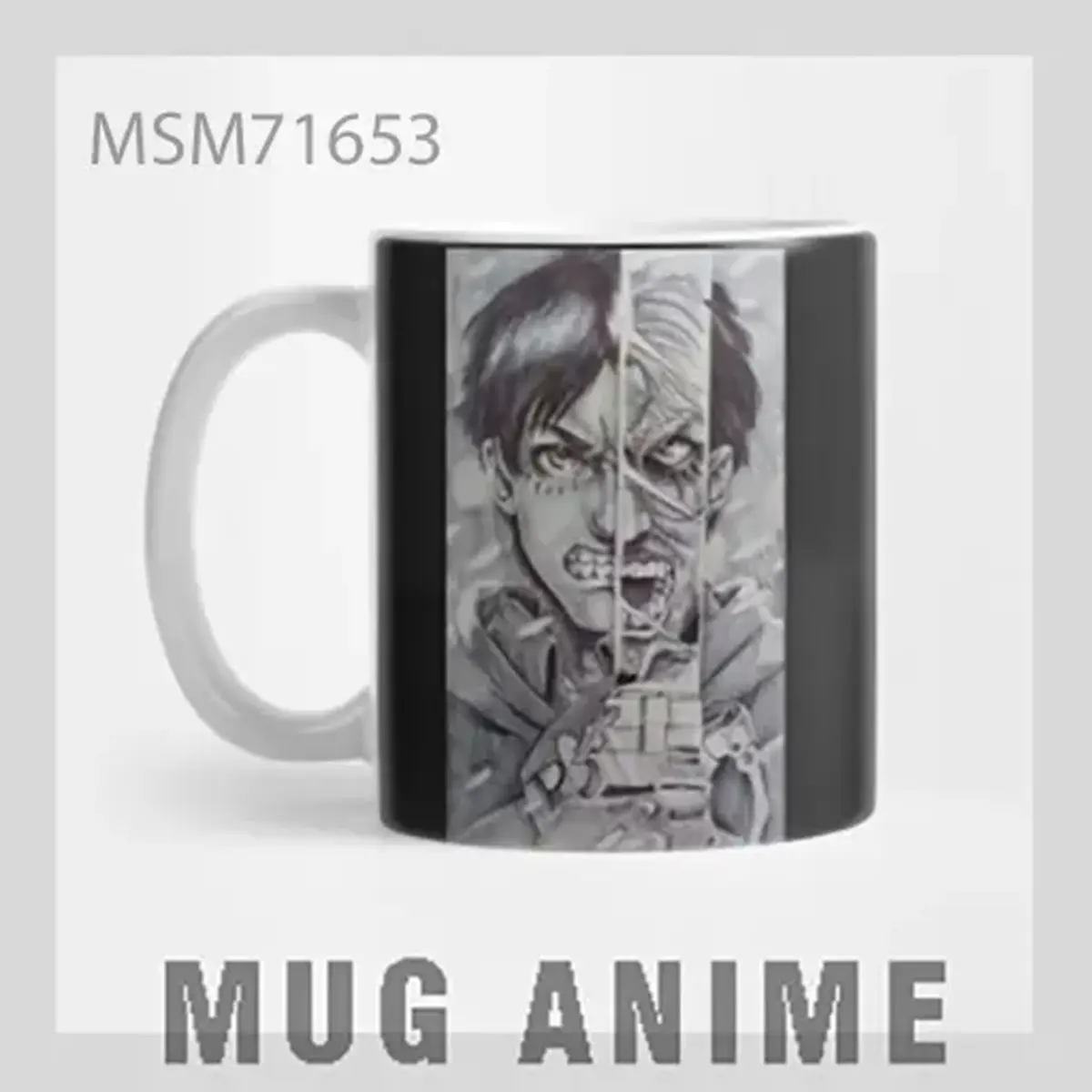 Dark Anime Face Mug