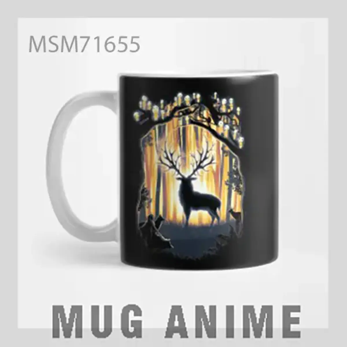 Forest Spirits Anime Mug