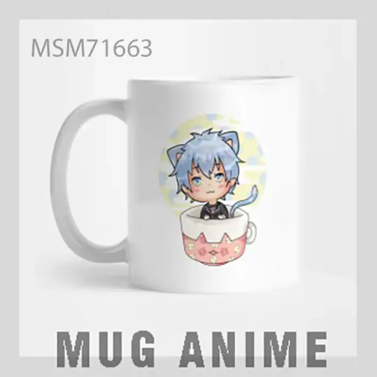 Blue Haired Rem Anime Mug
