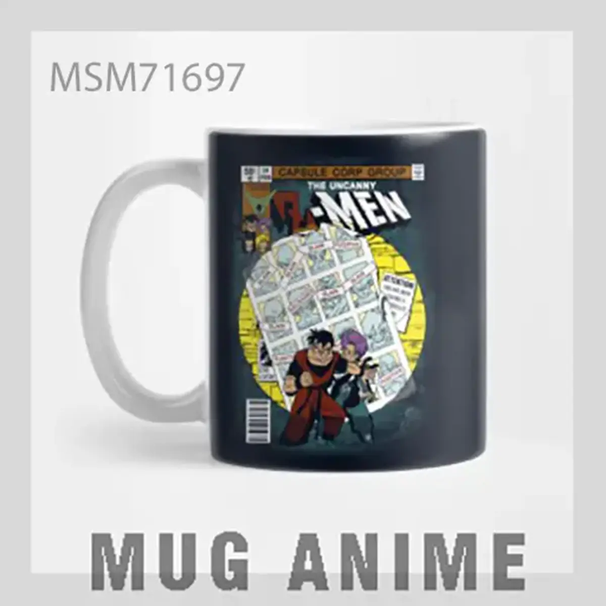 Green Hair Anime Character Mug