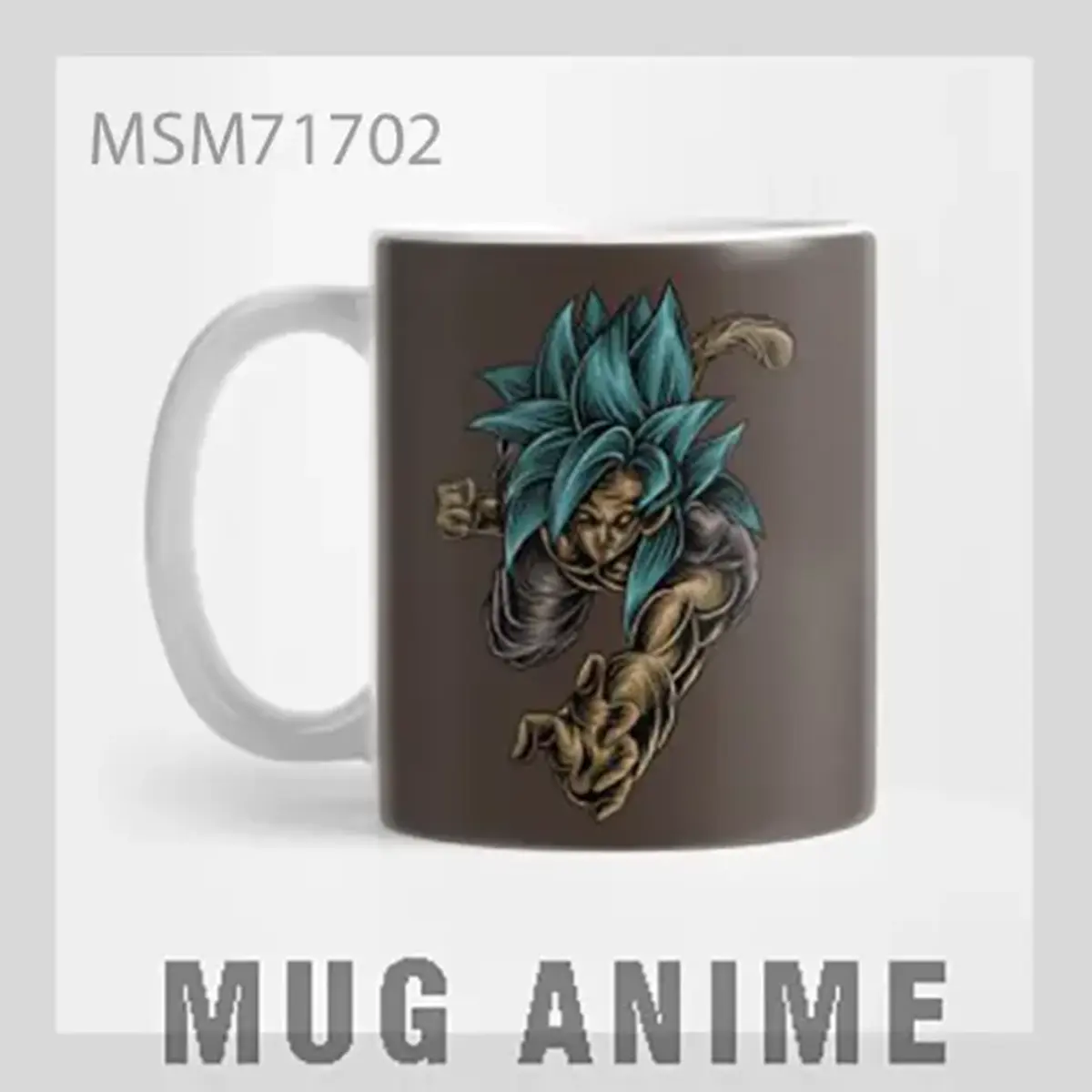 Dragon Ball Super Blue Goku Mug