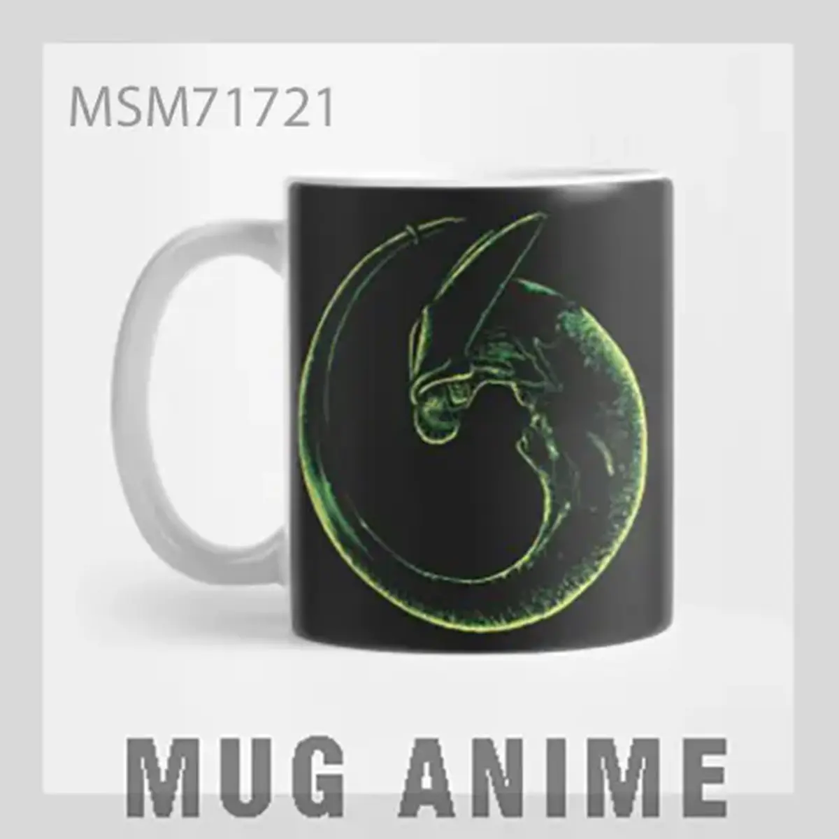 Dragon Green Design Mug