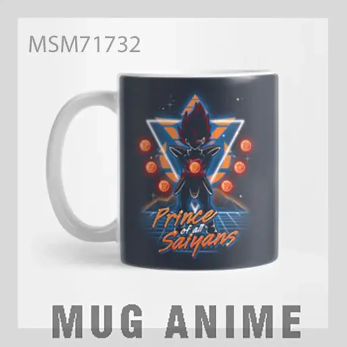 Purple/Blue Anime Design Mug