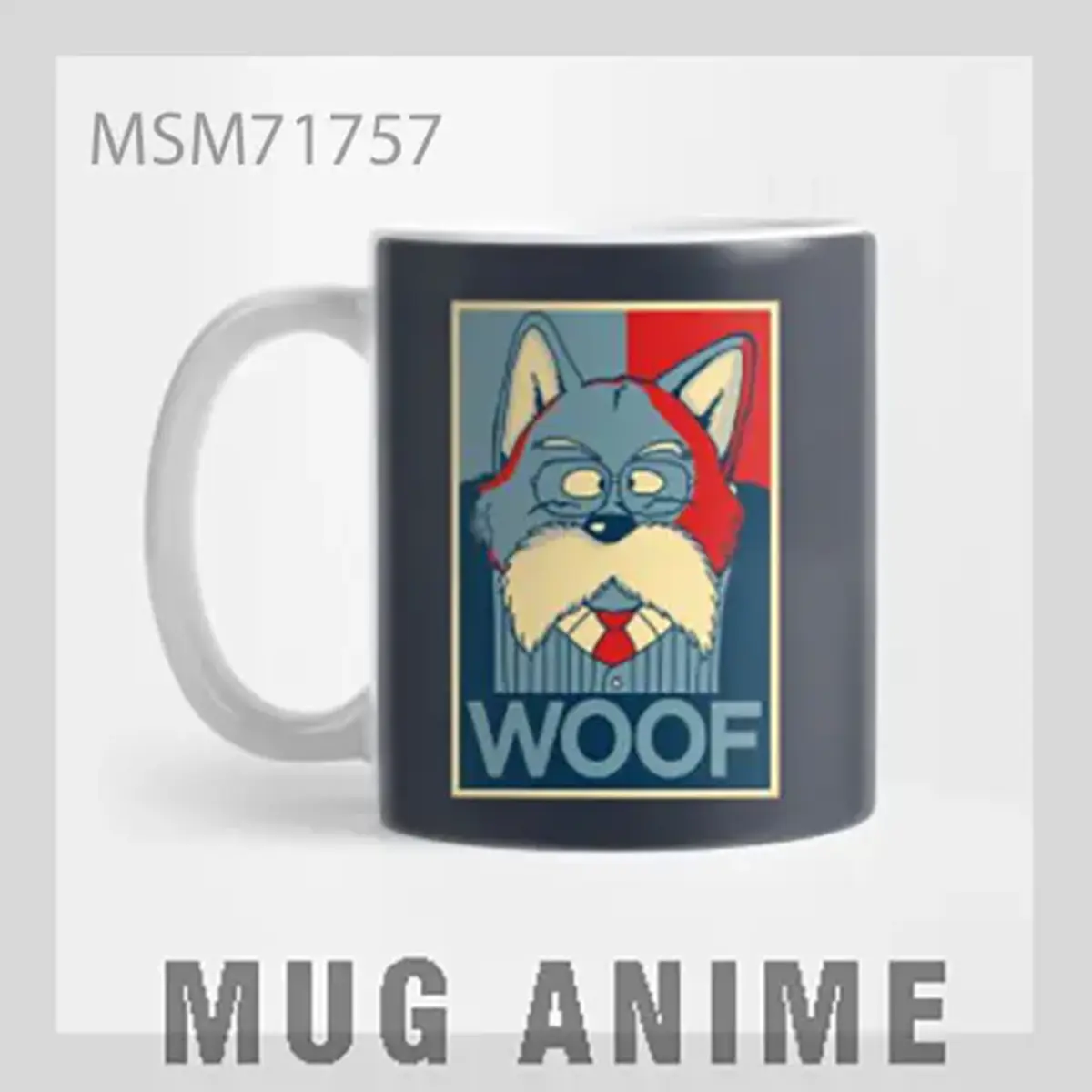 Dog Anime WOOF Mug