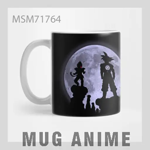Dragon Ball Z Characters Silhouette Mug