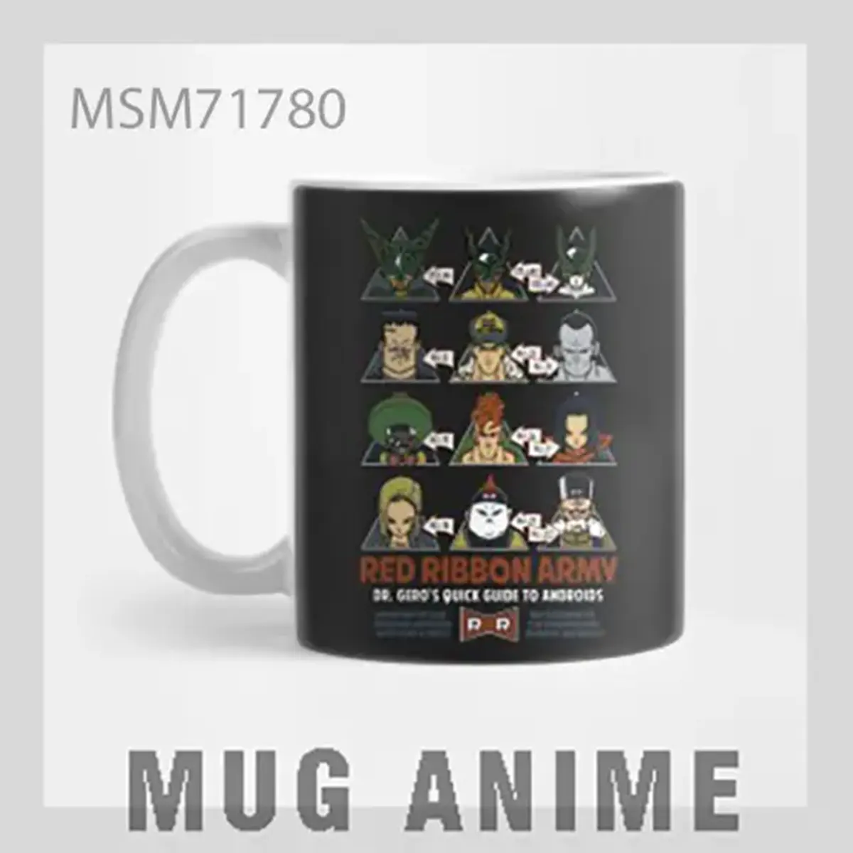 Dragon Ball Z Chibi Characters Mug