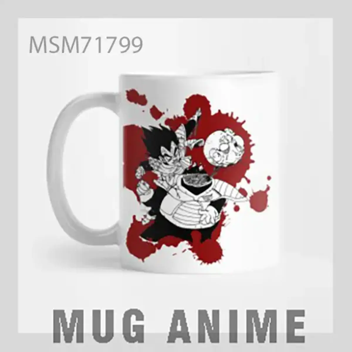 Splatter Design Anime Mug