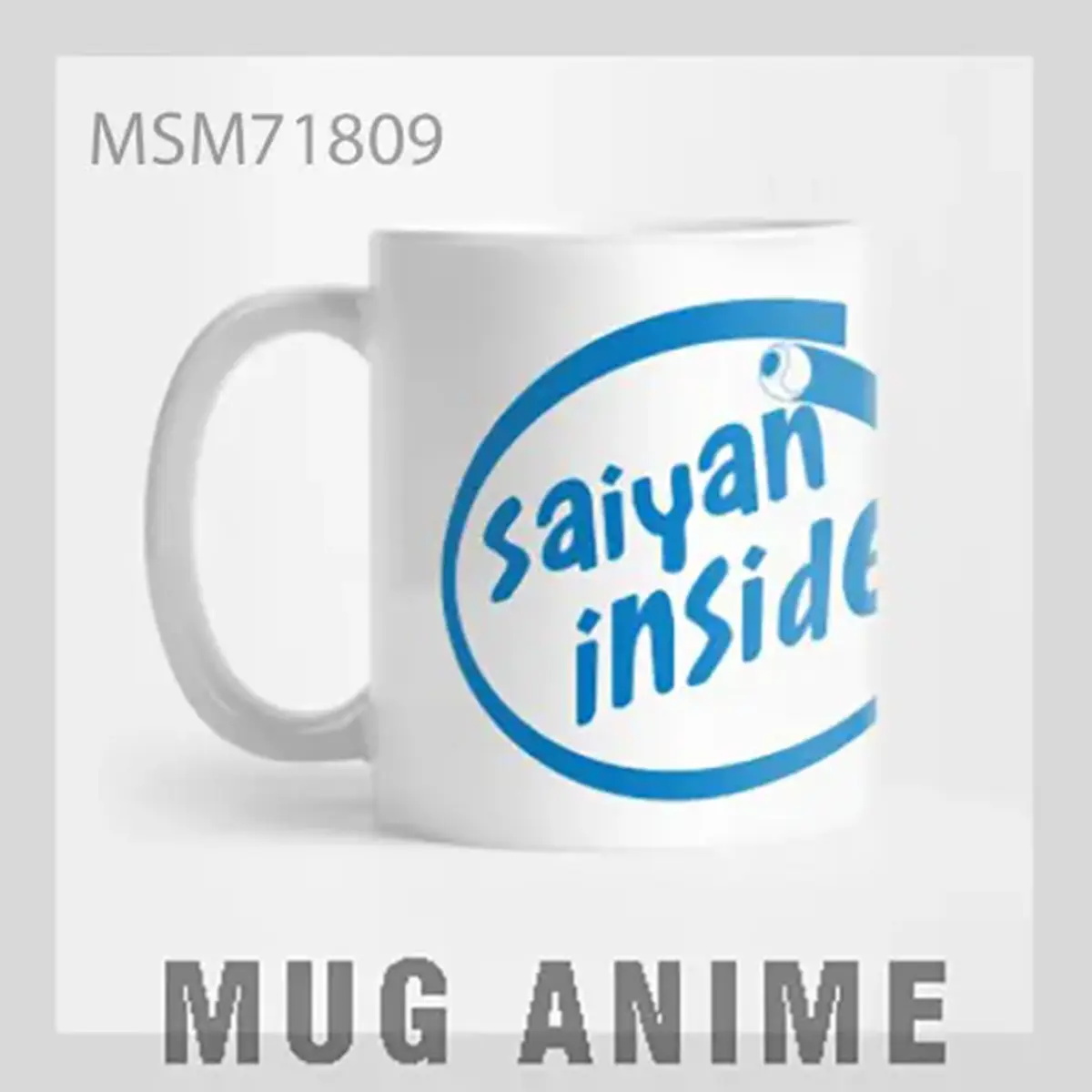 Saiyan Inside (Plesetan Intel Inside) Mug
