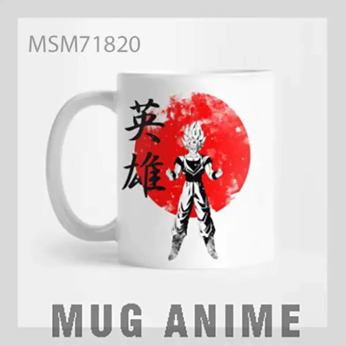 Dragon Ball Z Red Sun Mug