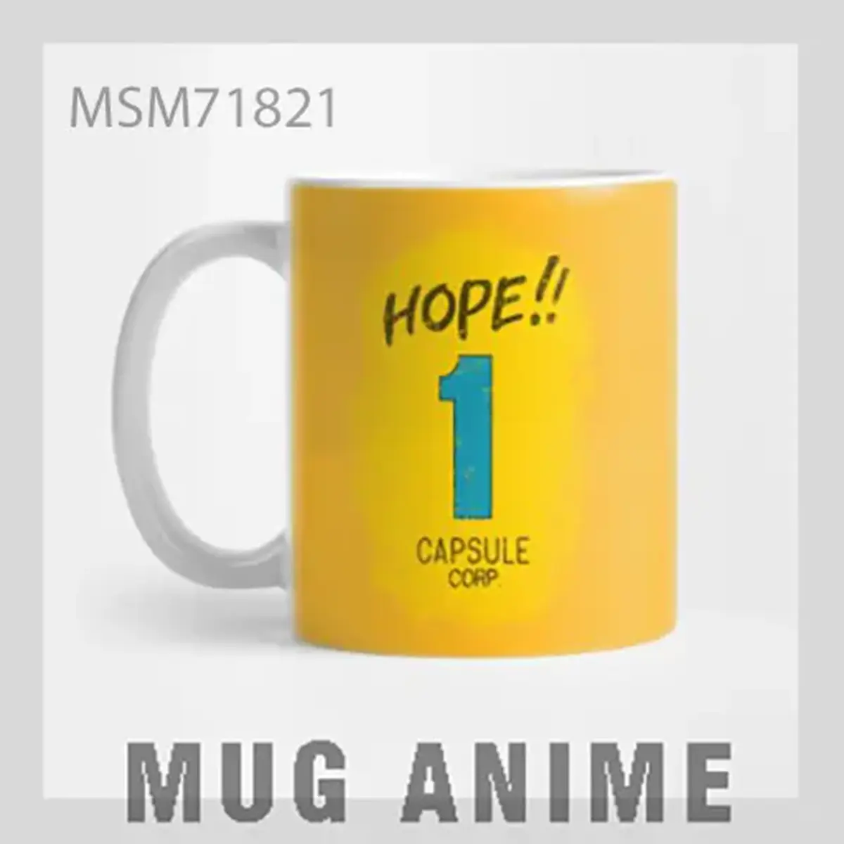 Hope Capsule Dragon Ball Mug