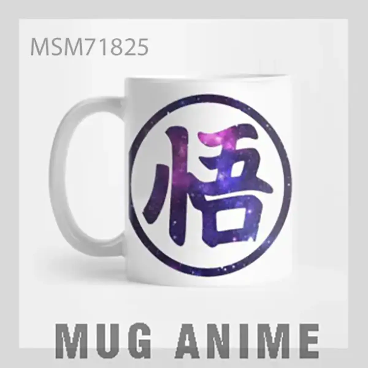 Dragon Ball Z Goku Kanji Mug