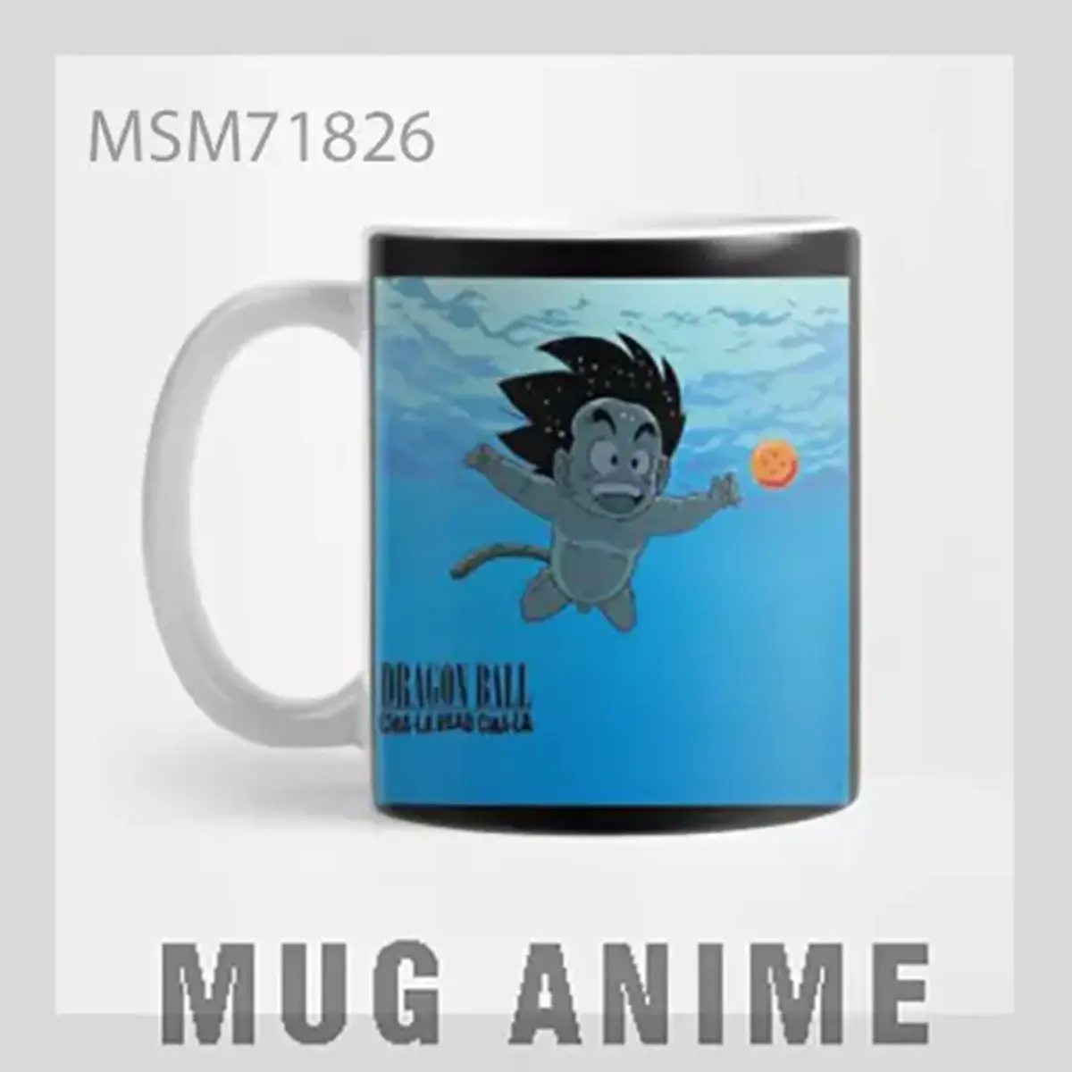 Dragon Ball Z Blue Goku Mug