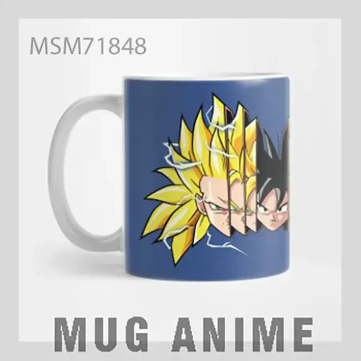 Dragon Ball Z Super Saiyan Hair Mug