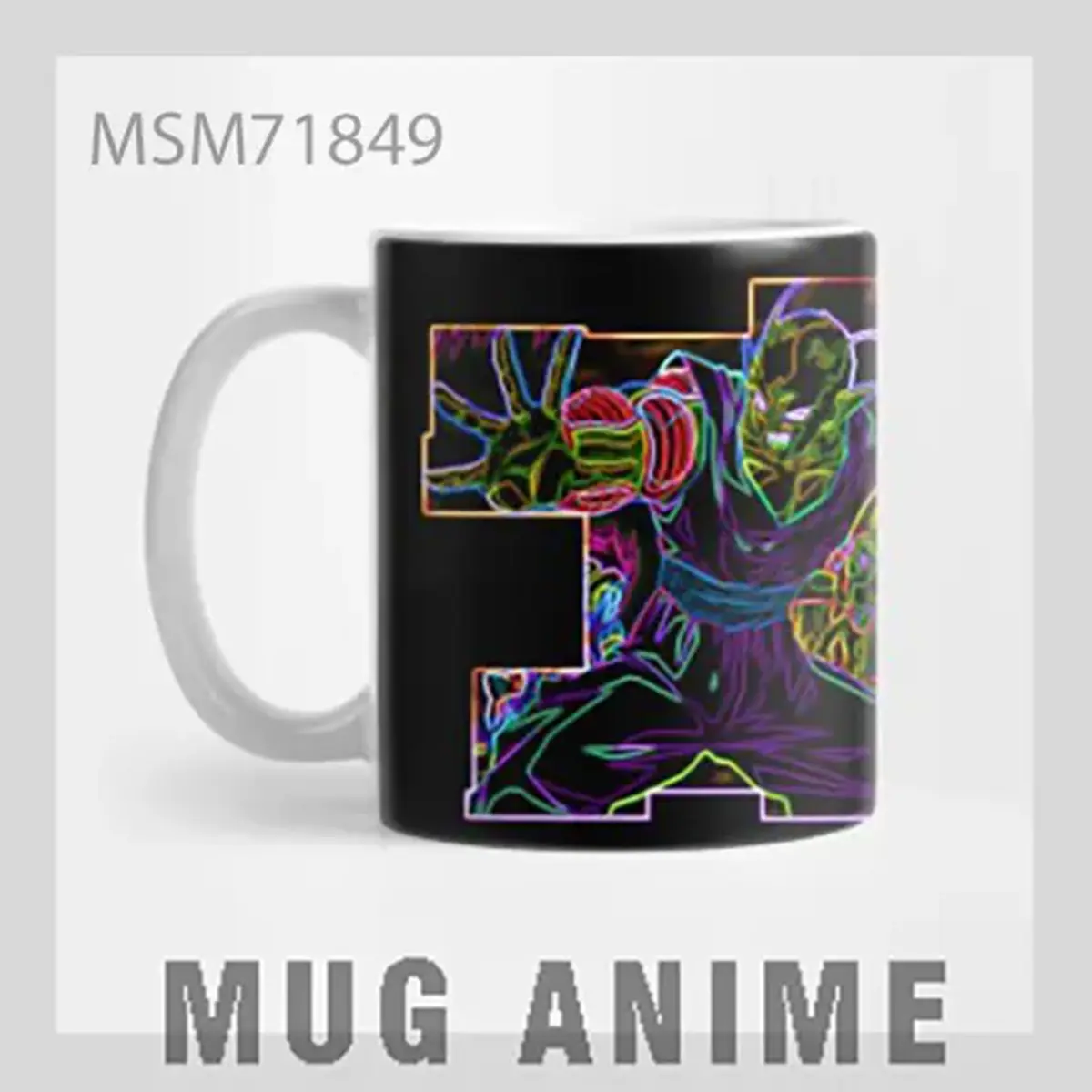 Dragon Ball Z Purple Design Mug
