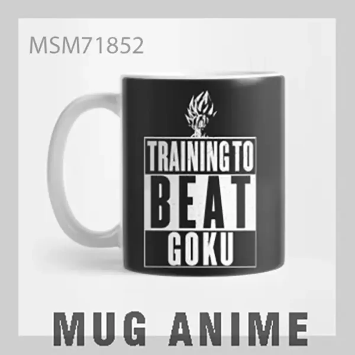 Training to Beat Goku Mug