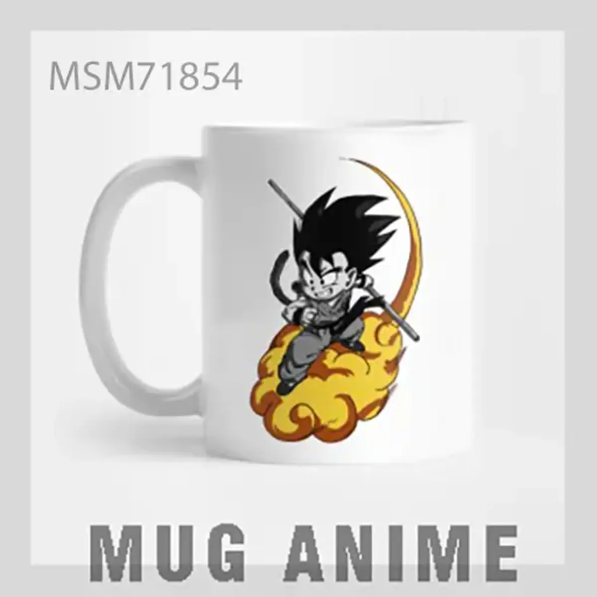Dragon Ball Z Kid Goku Cloud Mug