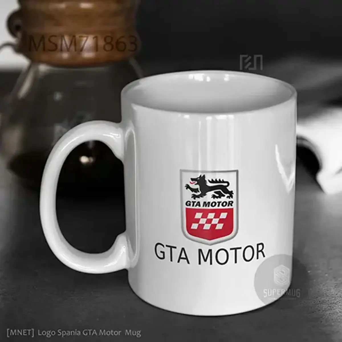 Simbol AC Cobra Logo Mobil – Ikon Super Mug