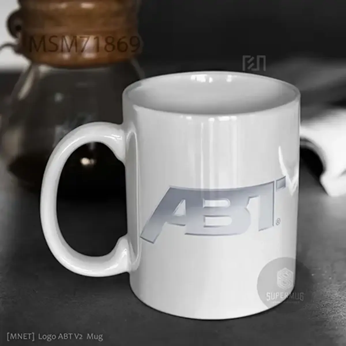 Simbol ABT Logo Mobil – Ikon Super Mug