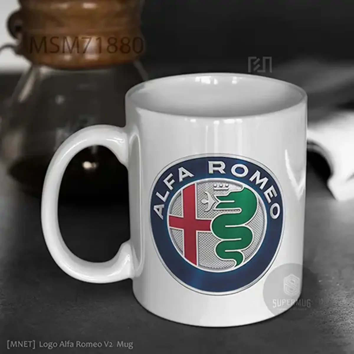 Simbol Alfa Romeo Logo Mobil – Ikon Super Mug