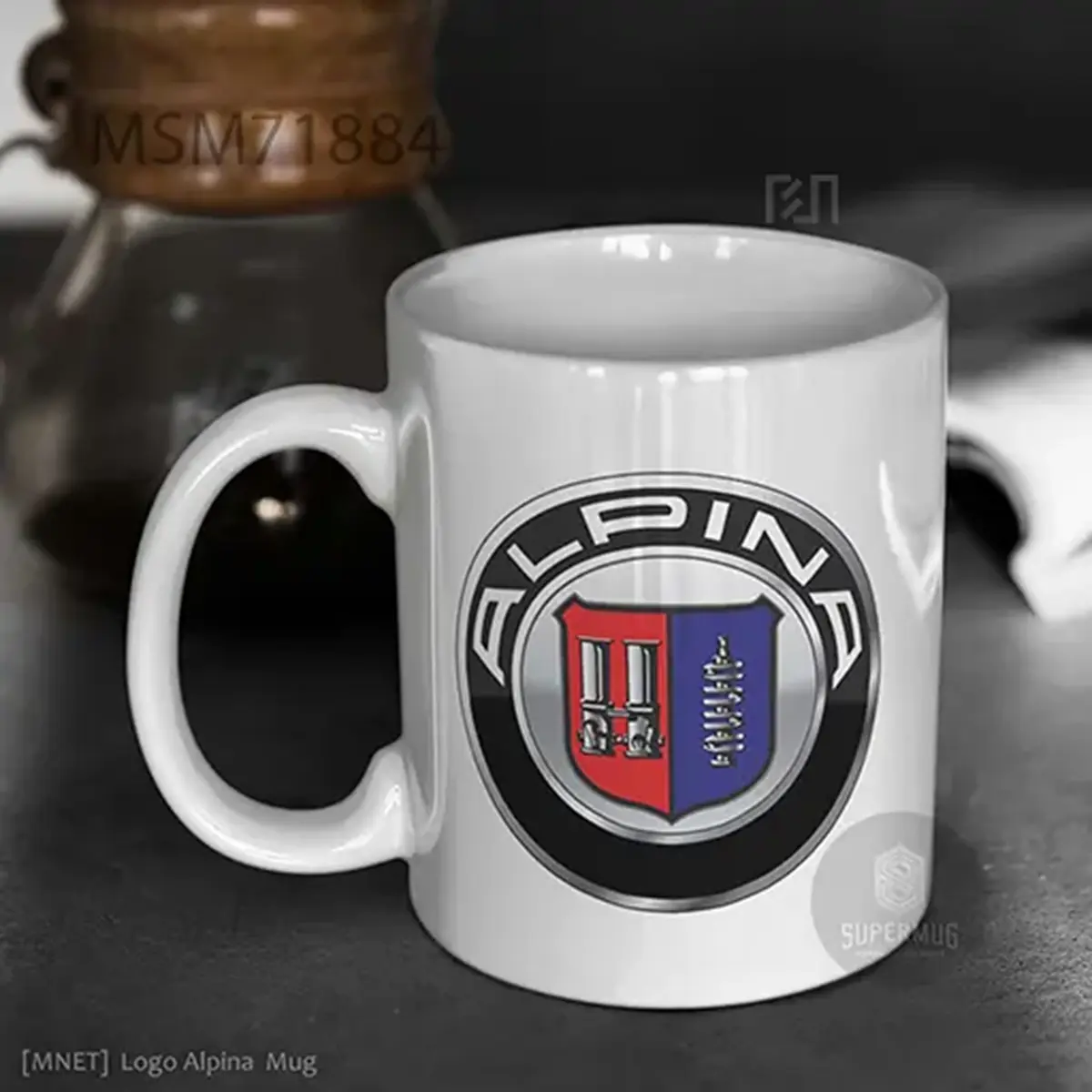 Simbol Alpina Logo Mobil – Ikon Super Mug