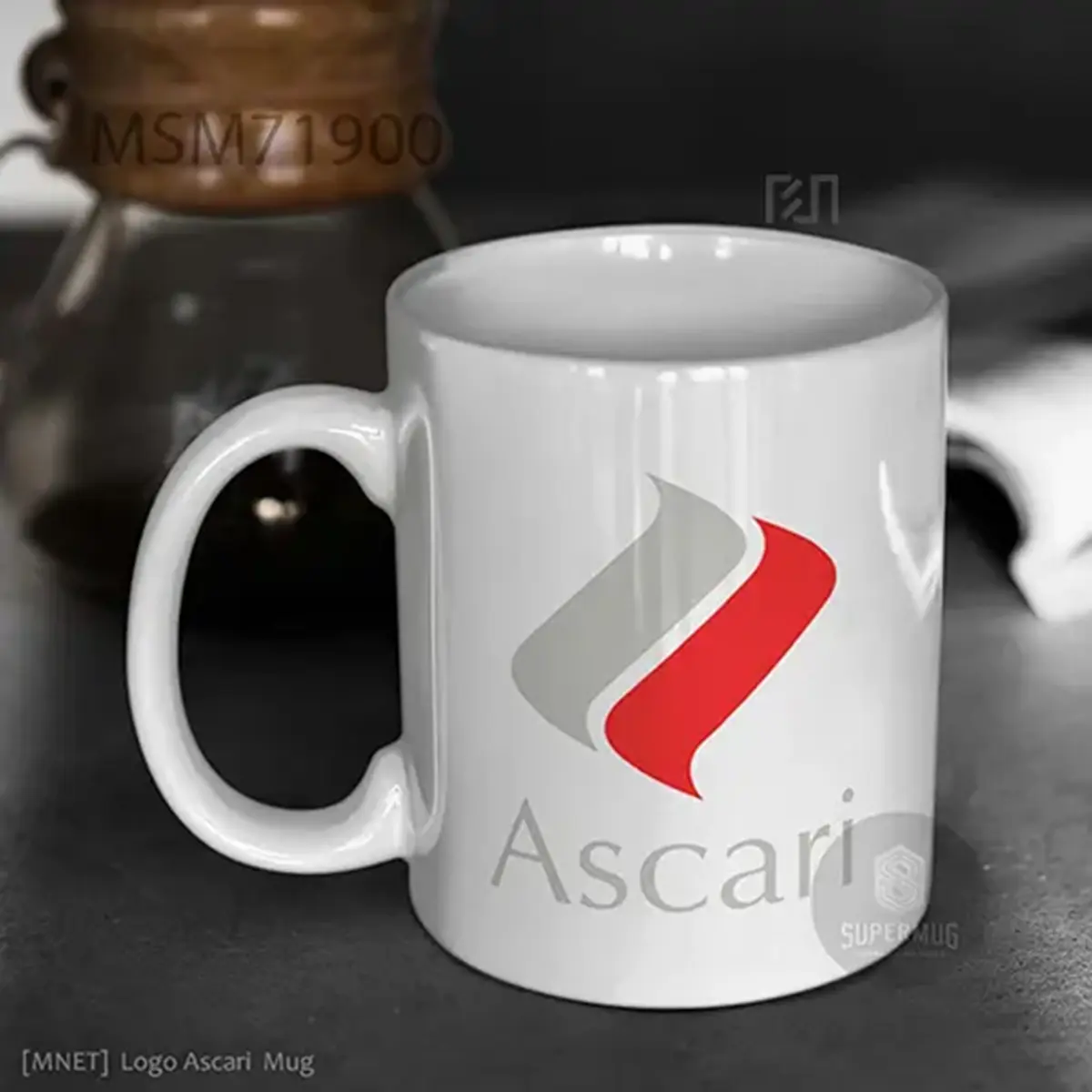 Simbol Askam Logo Mobil – Ikon Super Mug