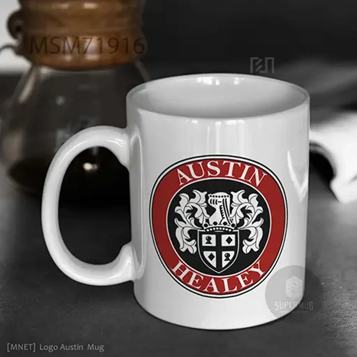 Simbol BAIC Motor Logo Mobil – Ikon Super Mug