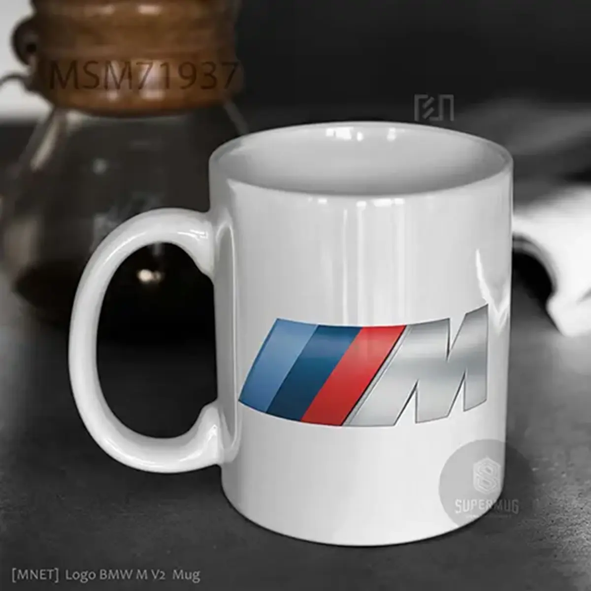 BMW M Logo Mobil – Ikon Super Mug