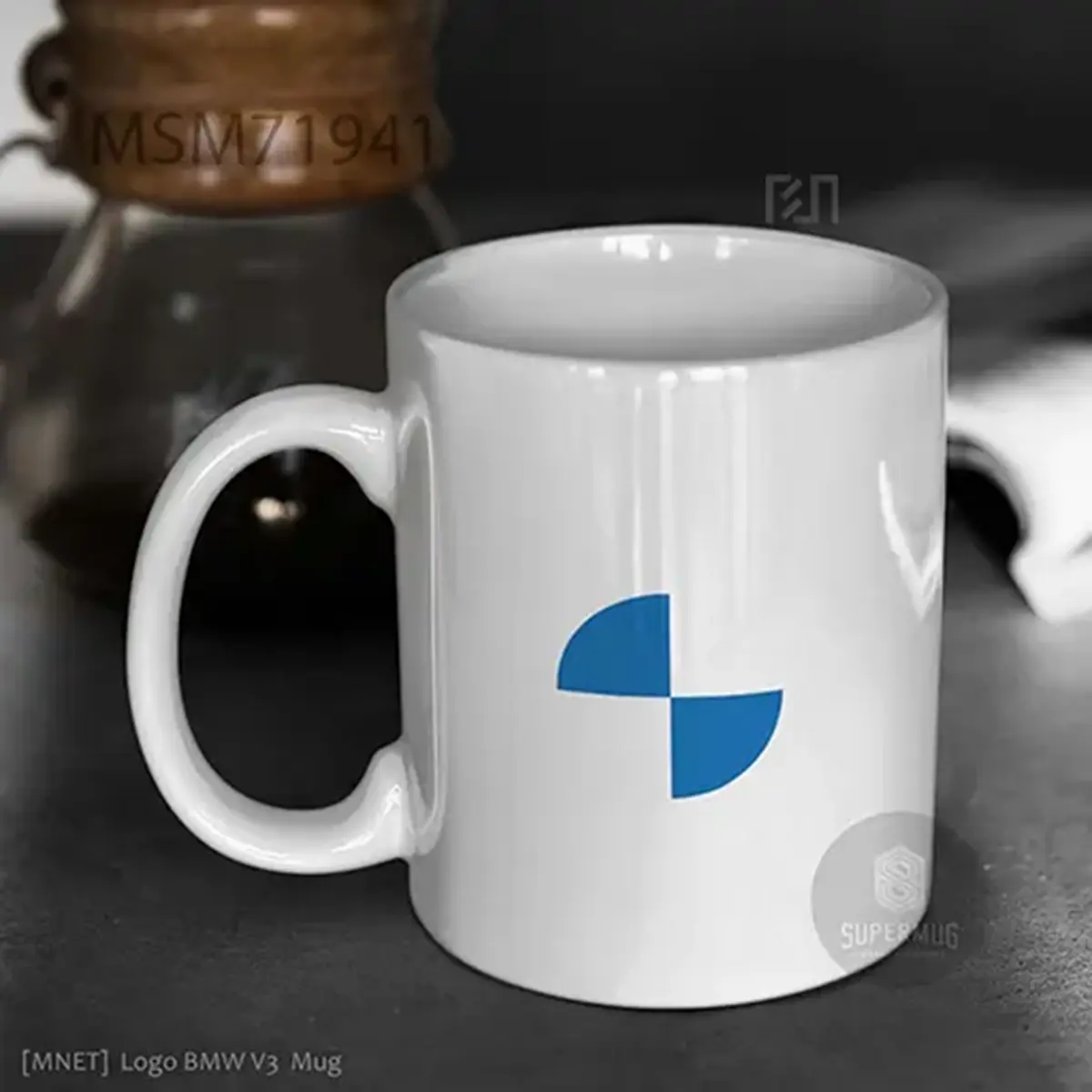 BMW V3 Logo Mobil – Ikon Super Mug
