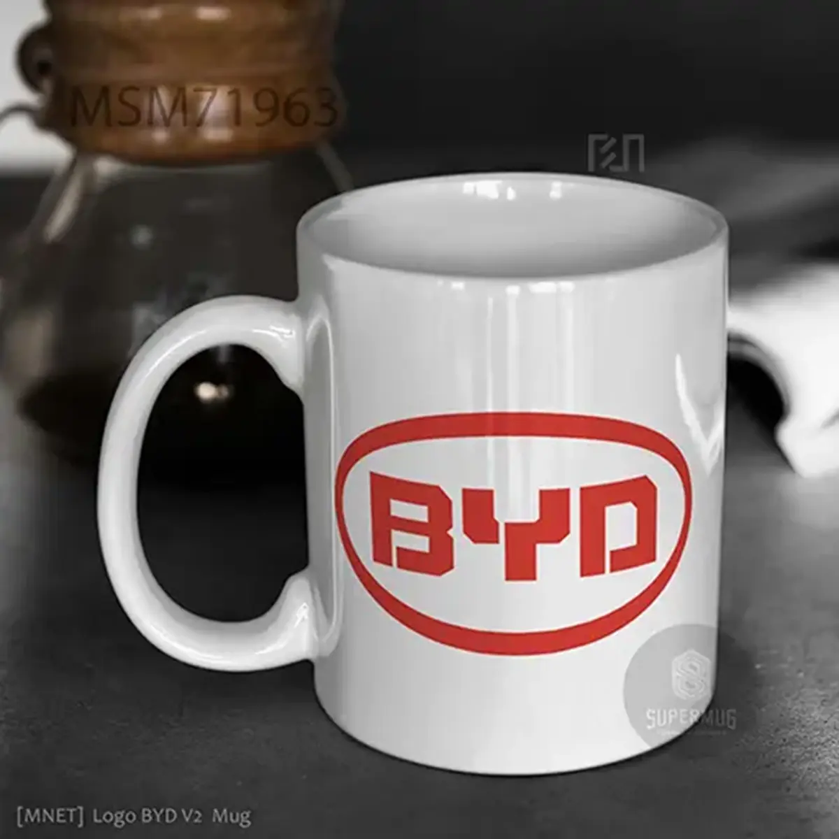 Canoo Logo Mobil – Ikon Super Mug