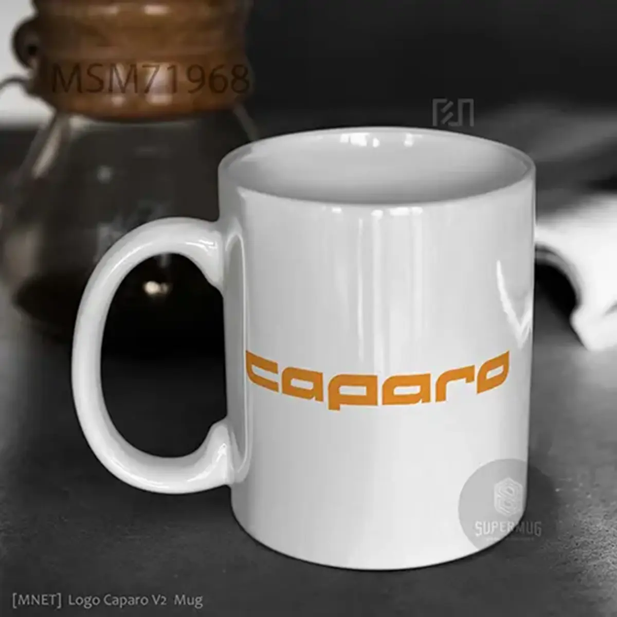 Caparo V2 Logo Mobil – Ikon Super Mug