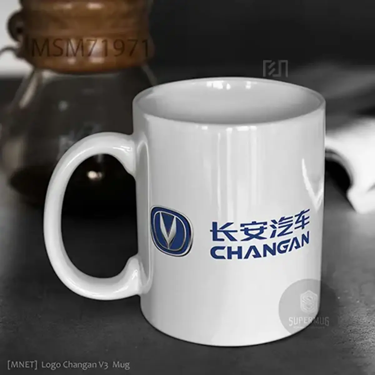 Changan V3 Logo Mobil – Ikon Super Mug