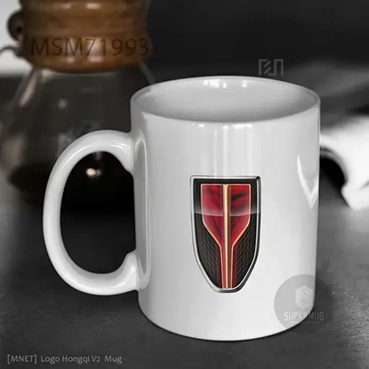 Karlmann Logo Mobil – Ikon Super Mug